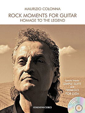 Illustration de Rock moments for guitar : homage to the legend