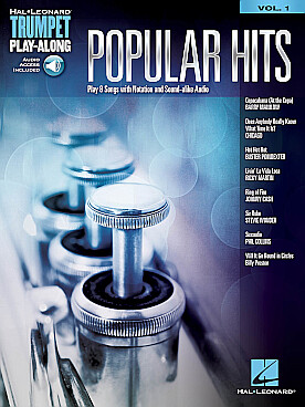 Illustration de Trumpet play-along - Vol. 1 Popular hits