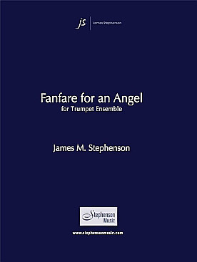 Illustration de Fanfare for an angel pour ensemble de trompettes
