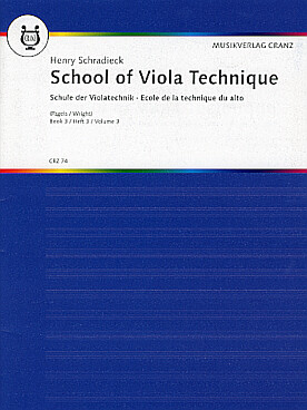 Illustration de École de la technique pour alto - Vol. 3