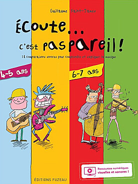 Illustration de Écoute... c'est pas pareil : livret pour les 4-7 ans
