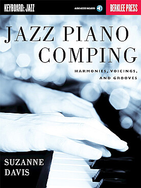 Illustration de Jazz piano comping : harmonies, voicings and grooves