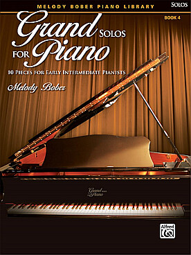 Illustration de Grand solos for piano - Book 4 : 10 Pieces for early intermediate pianists