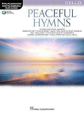 Illustration peaceful hymns for cello