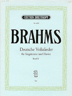 Illustration de Deutsche Volkslieder voix basse - Vol. 2 : N°22 - 42