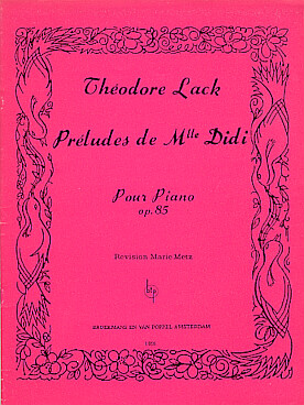 Illustration de Préludes de Melle Didi op. 85