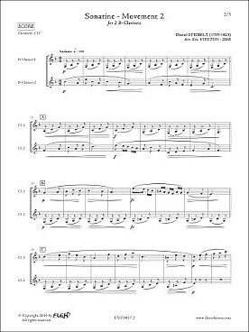 Illustration steibelt sonatine 2e mouvement