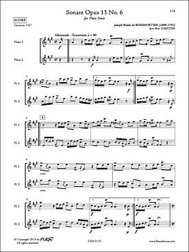Illustration de Sonate op. 13 N° 6