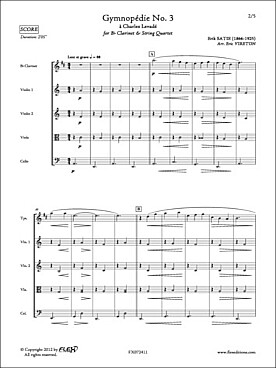 Illustration de Gymnopédie N° 3