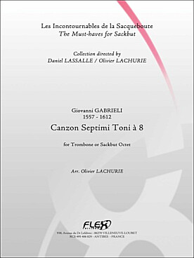 Illustration de Canzon Septimi Toni à 8 pour octuor de trombones
