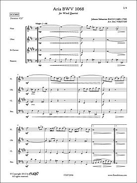 Illustration bach js aria bwv 1068