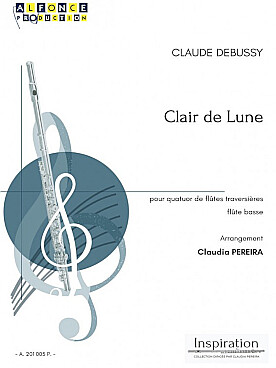 Illustration de Clair de lune pour ensemble de flûtes