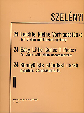 Illustration szelenyi easy little concert pieces v. 1
