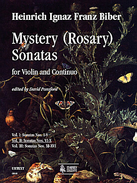 Illustration de Mystery rosary sonatas for violin and continuo - Vol. 2 : N° 6-10