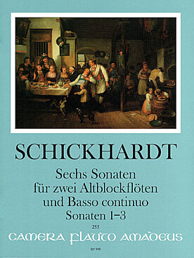 Illustration schickhardt 6 sonates n° 1-3