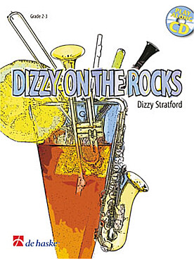 Illustration stratford dizzy on the rocks