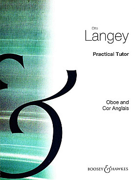 Illustration langey the oboe : practical tutor