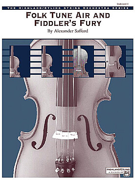 Illustration de Folk tune air and fiddler's fury