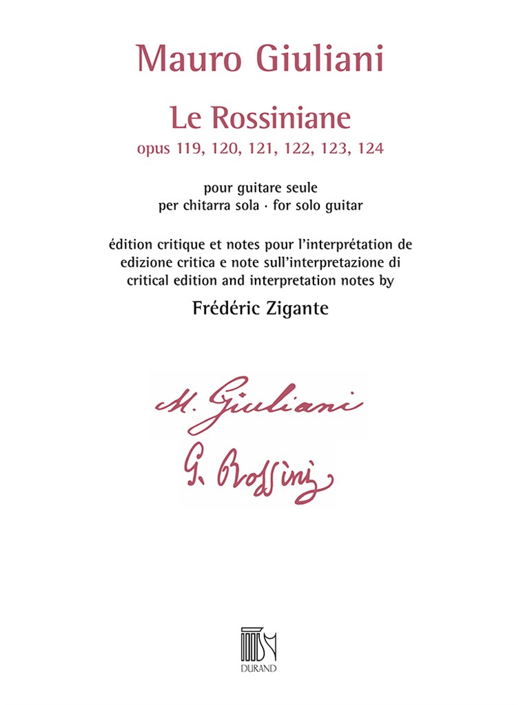 Illustration de Rossiniane - intégral : op. 119 à 124
