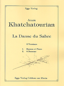 Illustration khatchaturian danse du sabre (la)