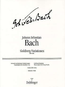 Illustration de Variations Goldberg BWV 988 - Parties séparées