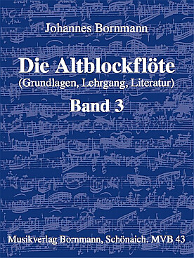 Illustration bornmann die altblockflote vol. 3