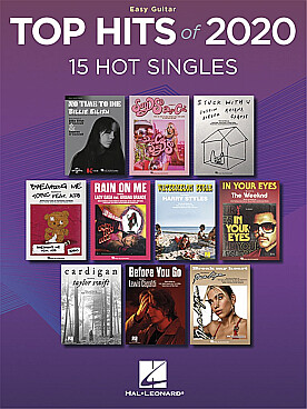 Illustration de TOP HITS OF 2020 (Easy guitar)
