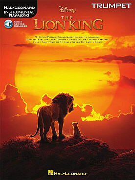 Illustration disney the lion king trompette