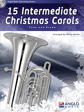 Illustration de 15 INTERMEDIATE CHRISTMAS CAROLS avec CD