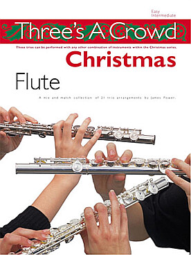 Illustration three's a crowd christmas flute