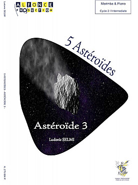 Illustration de 5 Astéroïdes pour marimba et piano - N° 3