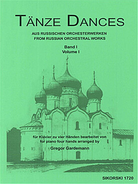 Illustration tanze aus russischen orchestwerken v.1