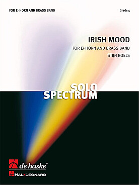 Illustration de Irish mood pour cor mi b et orchestre de cuivres - Conducteur