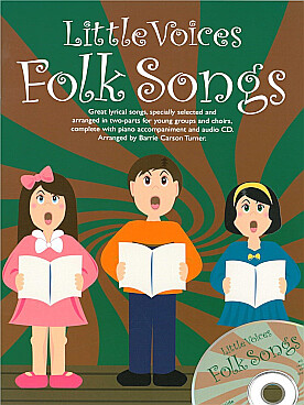 Illustration little voices folk songs 