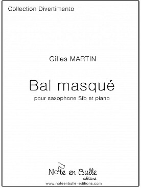Illustration de Bal masqué pour saxophone si b et piano