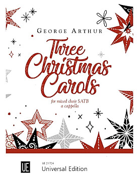 Illustration de 3 CHRISTMAS CAROLS pour chœur mixte SATB a cappella