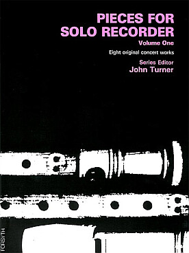 Illustration de PIECES FOR SOLO RECORDER - Vol. 1