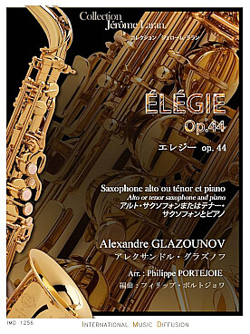 Illustration de Élégie op. 44 pour saxophone ténor