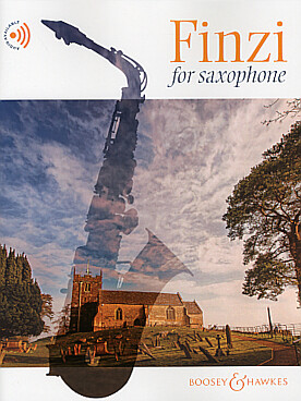 Illustration finzi for saxophone