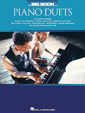 Illustration de The BIG BOOK OF PIANO DUETS