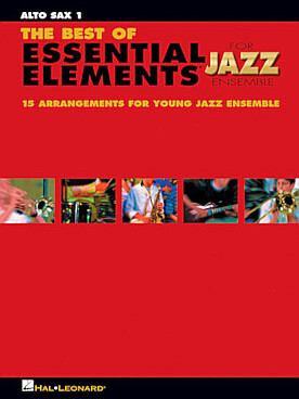 Illustration de ESSENTIAL ELEMENTS FOR JAZZ ENSEMBLE - Conducteur + 16 parties