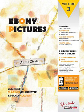 Illustration de EBONY (PICTURES) Vol. 3 : 9 pièces faciles, rév. Ciesla   