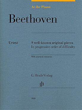 Illustration beethoven 9 well-known original pieces