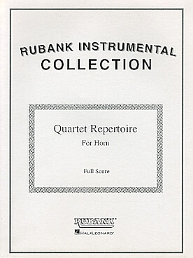 Illustration de Quartet repertoire - Conducteur
