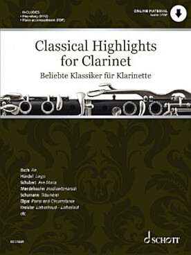 Illustration de CLASSICAL HIGHLIGHTS : Bach, Haendel, Schubert, Mendelssohn, Elgar...