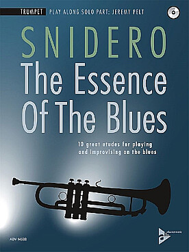 Illustration de The Essence of the blues : 10 grandes études pour jouer et improviser en blues