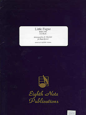Illustration de Little Fugue BWV 578