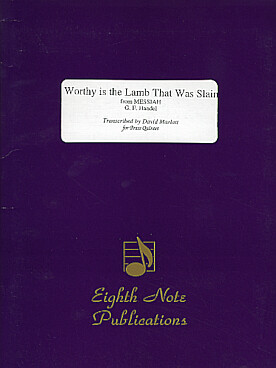 Illustration de Worthy is the Lamb That Was Slain from Messiah