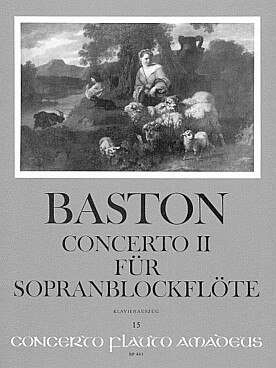 Illustration baston concerto n° 2 en do maj (soprano)