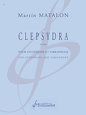 Illustration de Clepsydra - Étude pour xylophone et vibraphone
